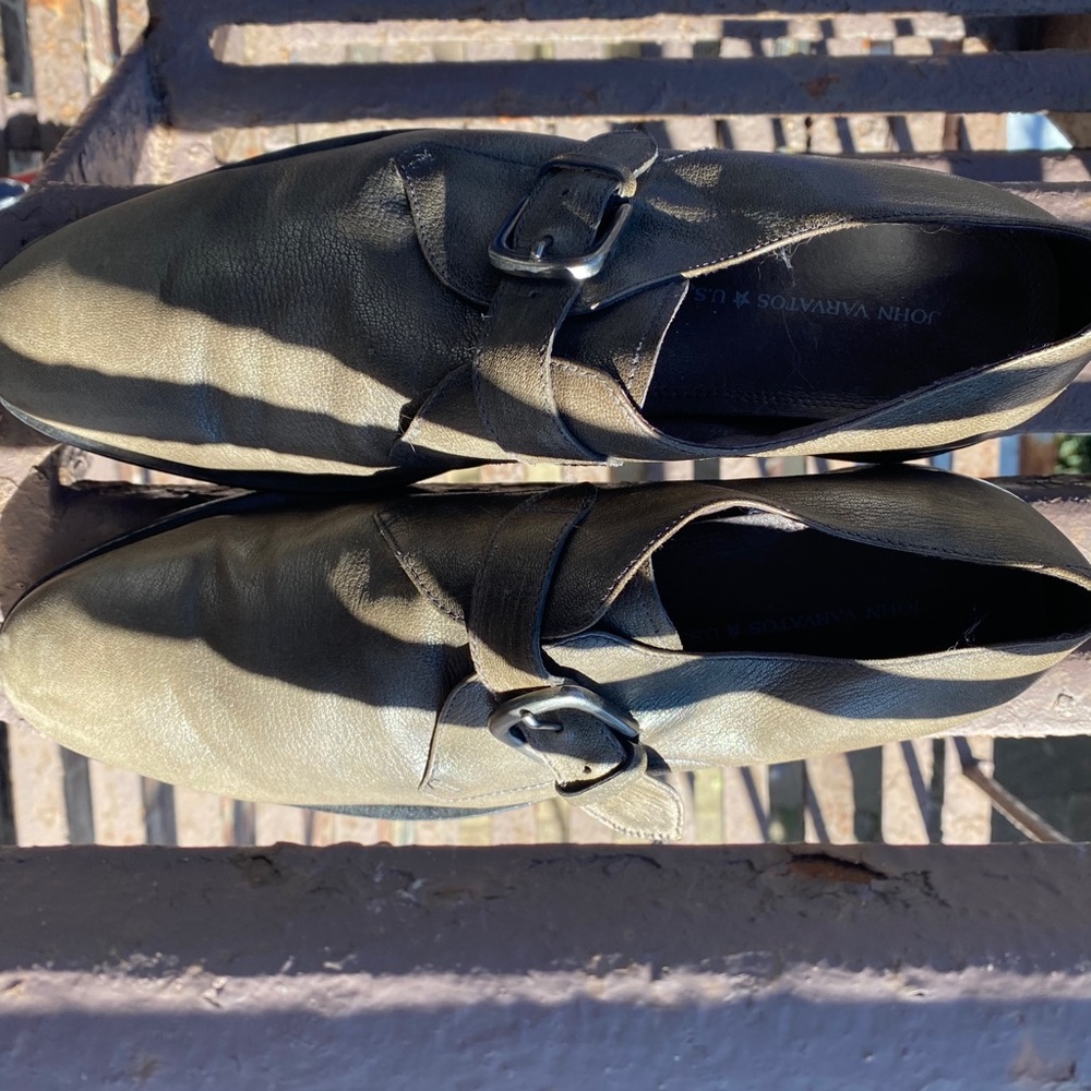 John Varvatos Single Monkstrap Dress Shoes - Picture 6 of 6
